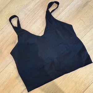 lululemon athletica Black Crop Top